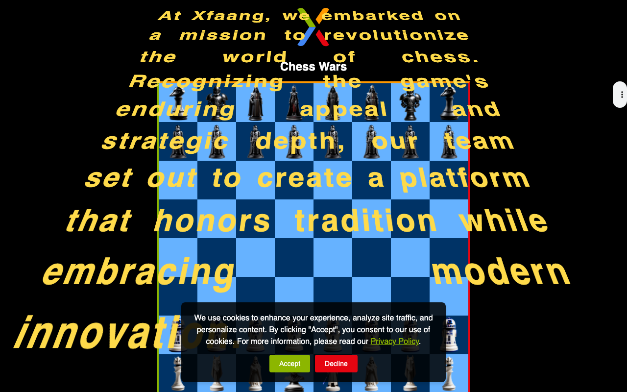 Star Wars Xfaang Chess