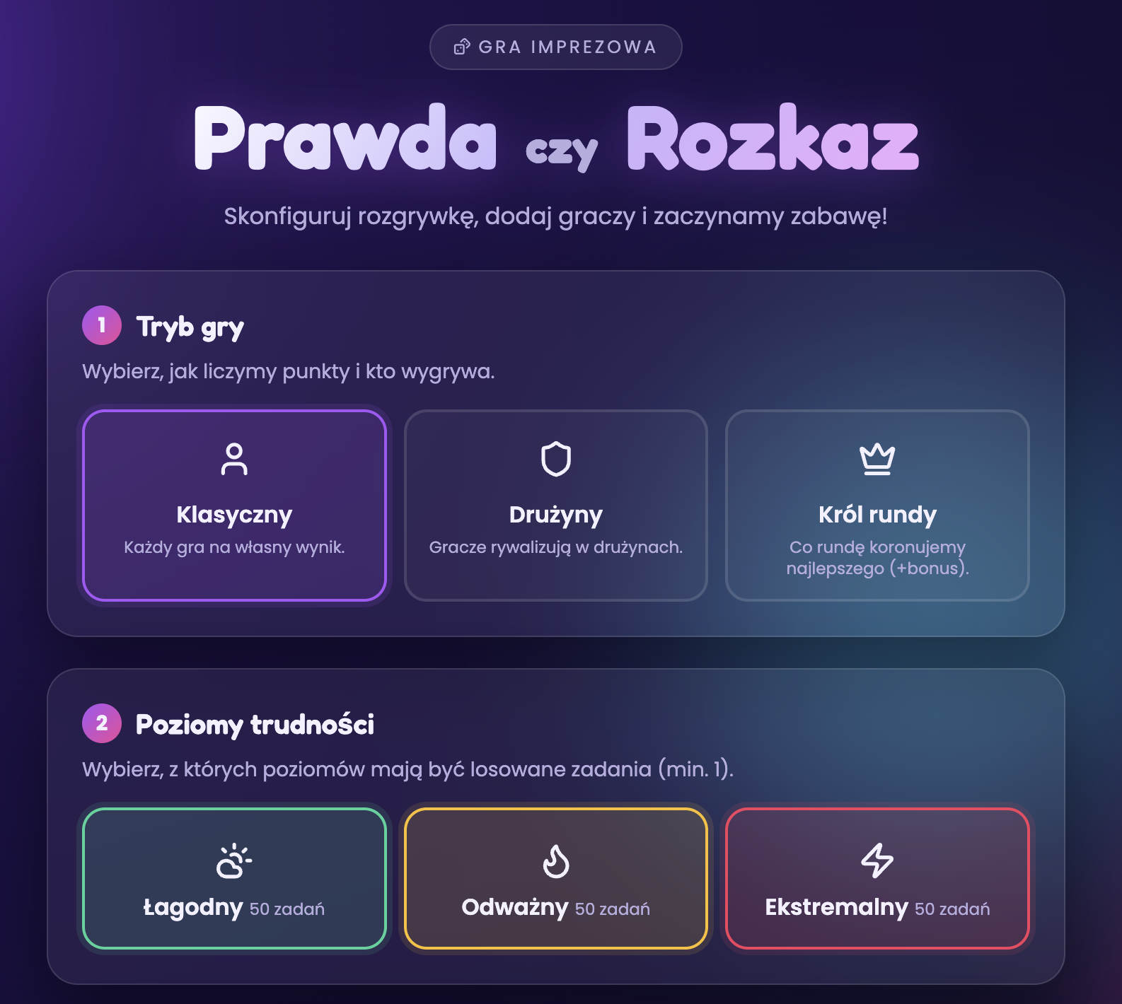 Prawda czy Rozkaz